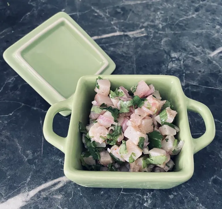 Tartare d'espadon