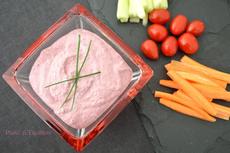 Tartinade betterave ricotta