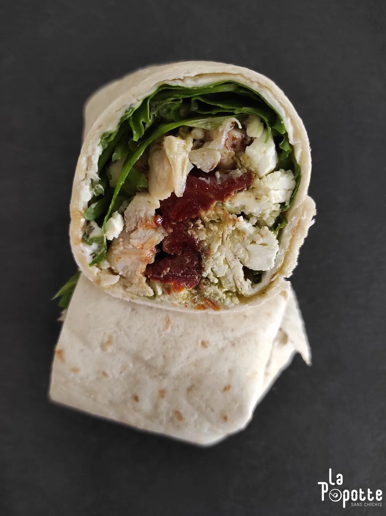 Wrap méditerranéen