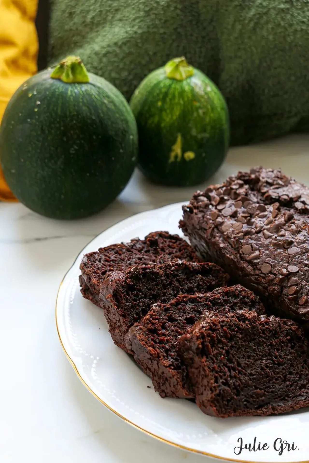 Cake courgette et chocolat
