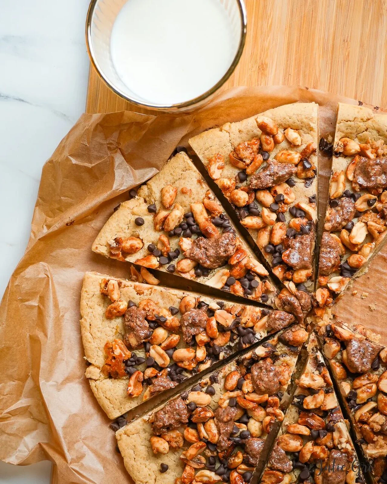 Cookie pizza façon Cédric Grolet