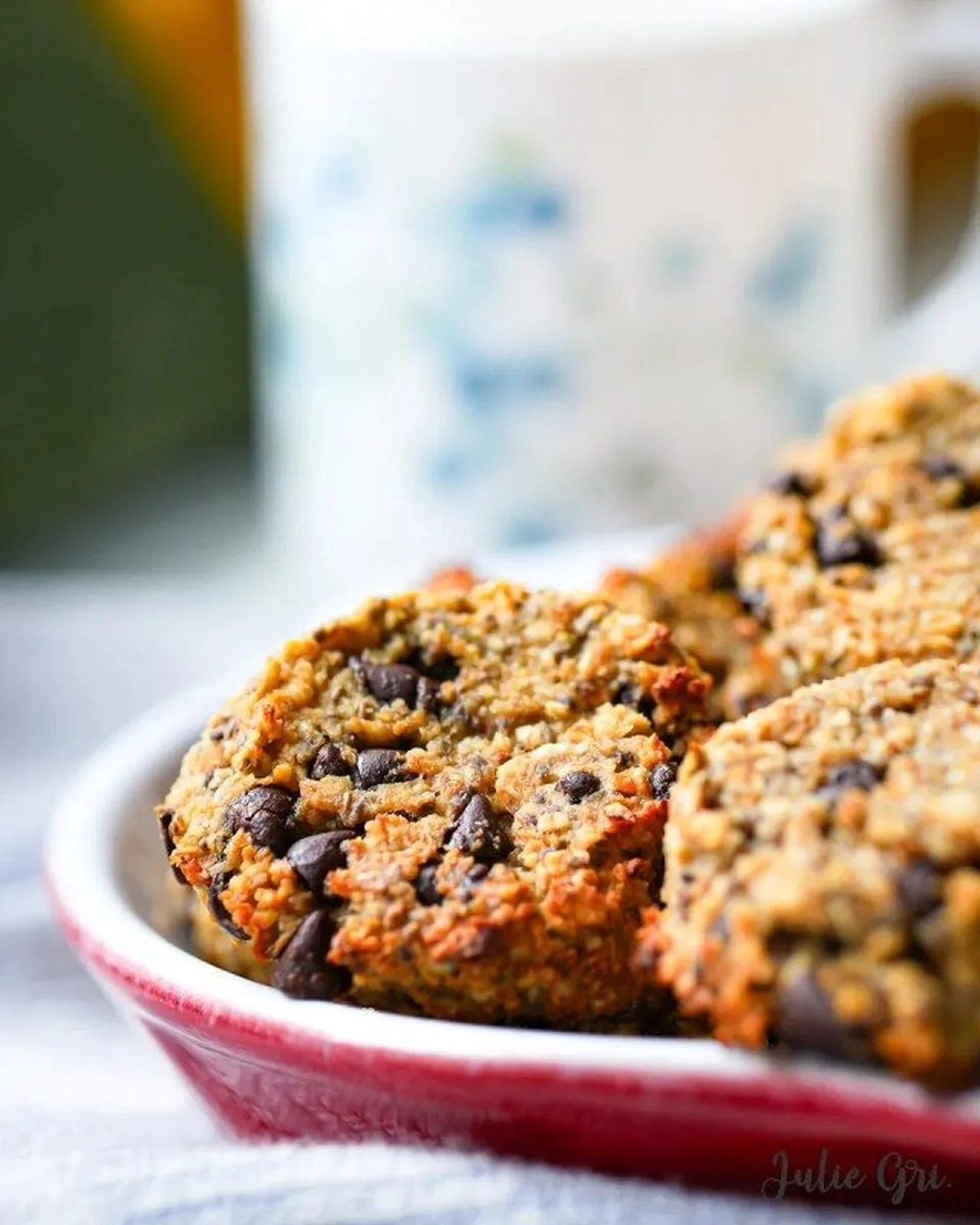 Cookies healthy aux flocons d'avoine