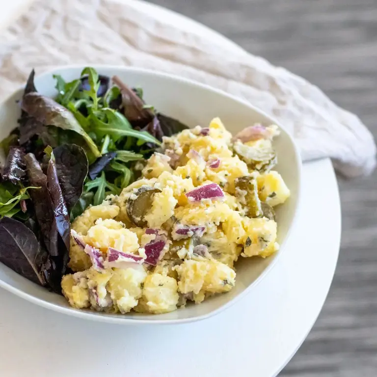 Salade de pommes de terre alsacienne