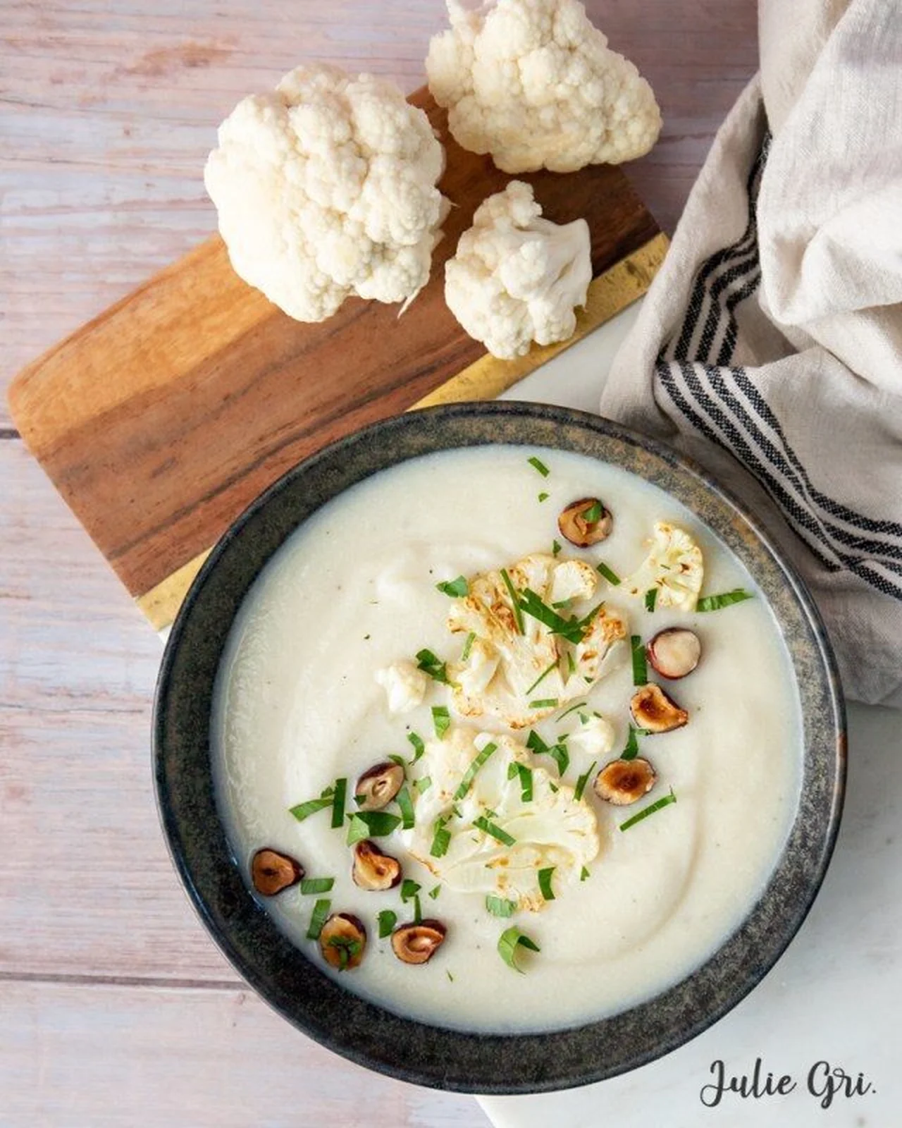 Soupe de chou-fleur et panais