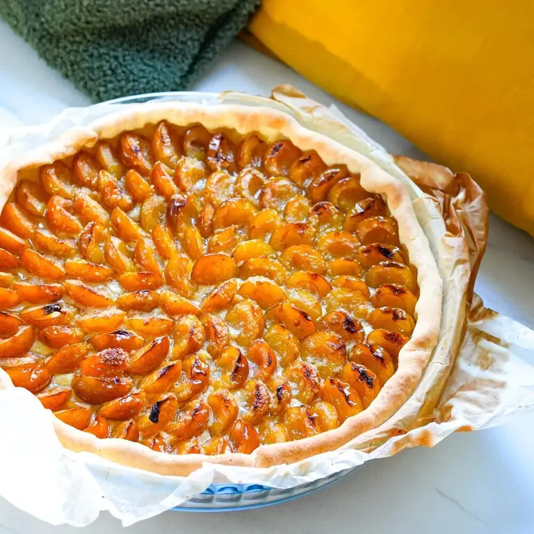 Tarte à la mirabelle alsacienne
