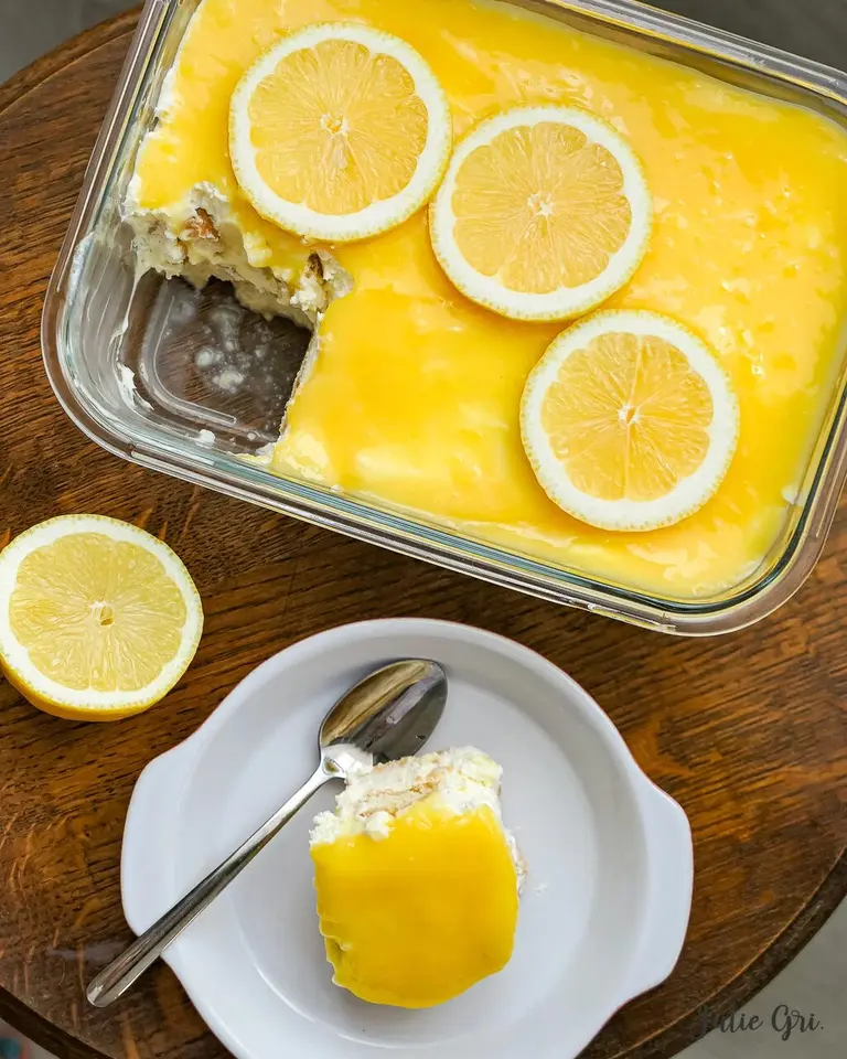 Tiramisu au citron
