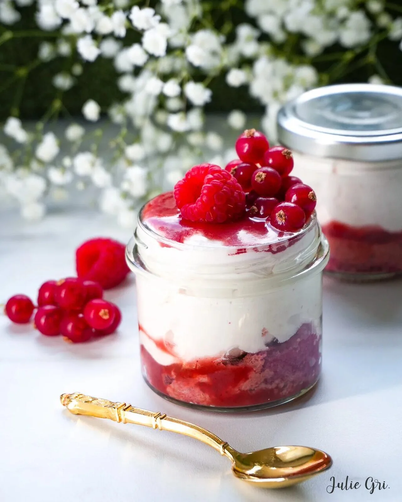 Tiramisu aux fruits rouges