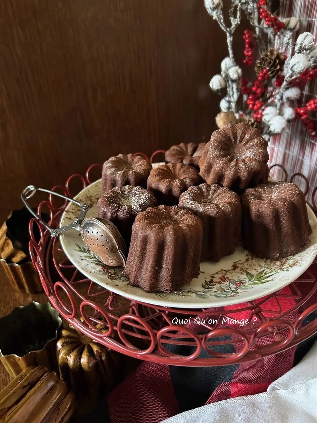 Cannelés chocolat au bon goût de Cognac
