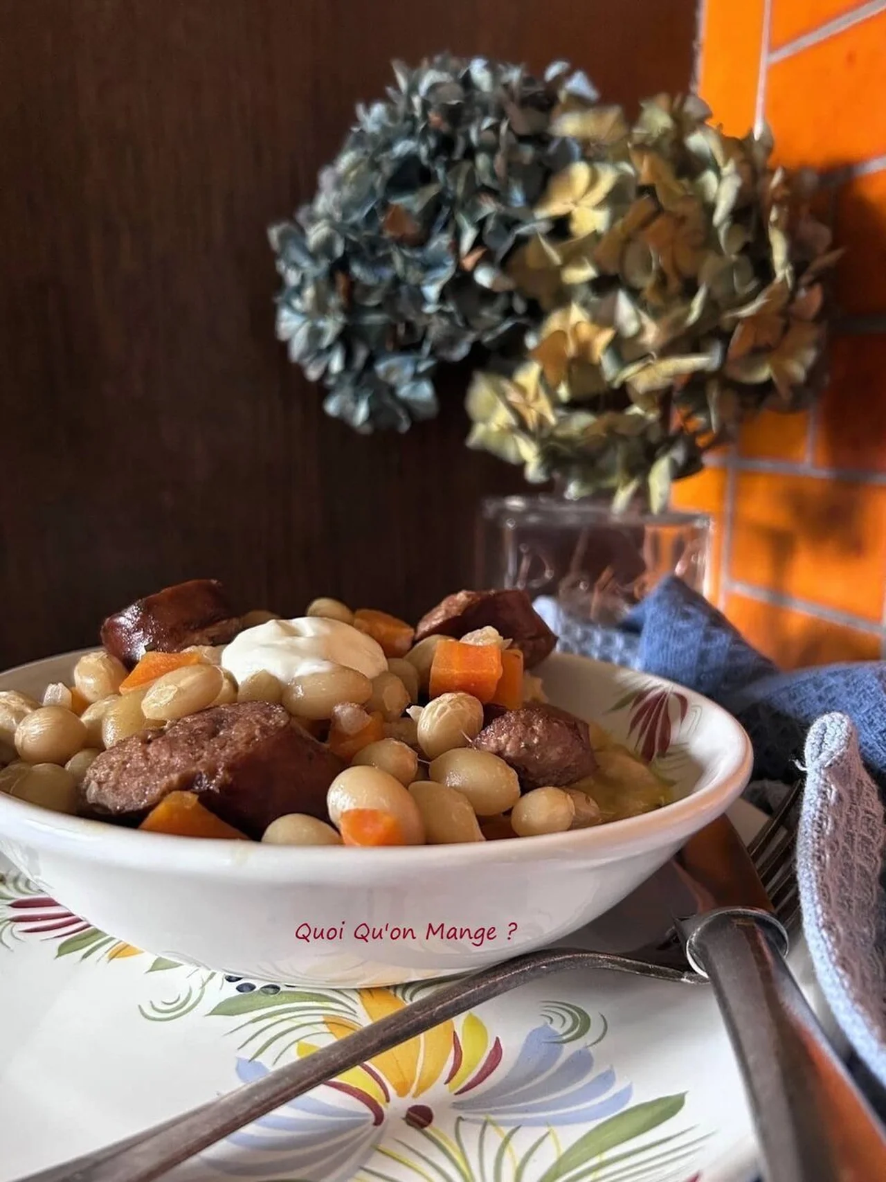 Cassoulet breton au cidre et coco de Paimpol