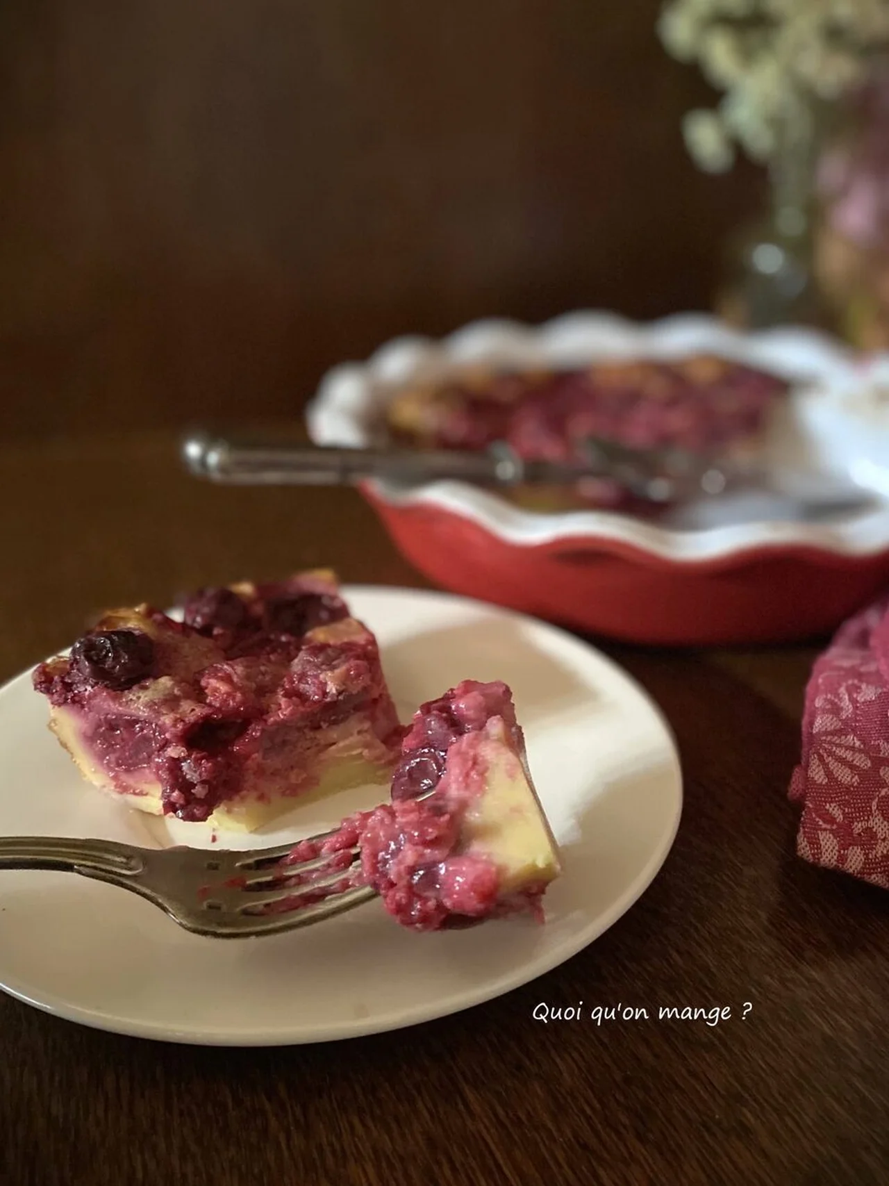 Clafoutis aux cerises