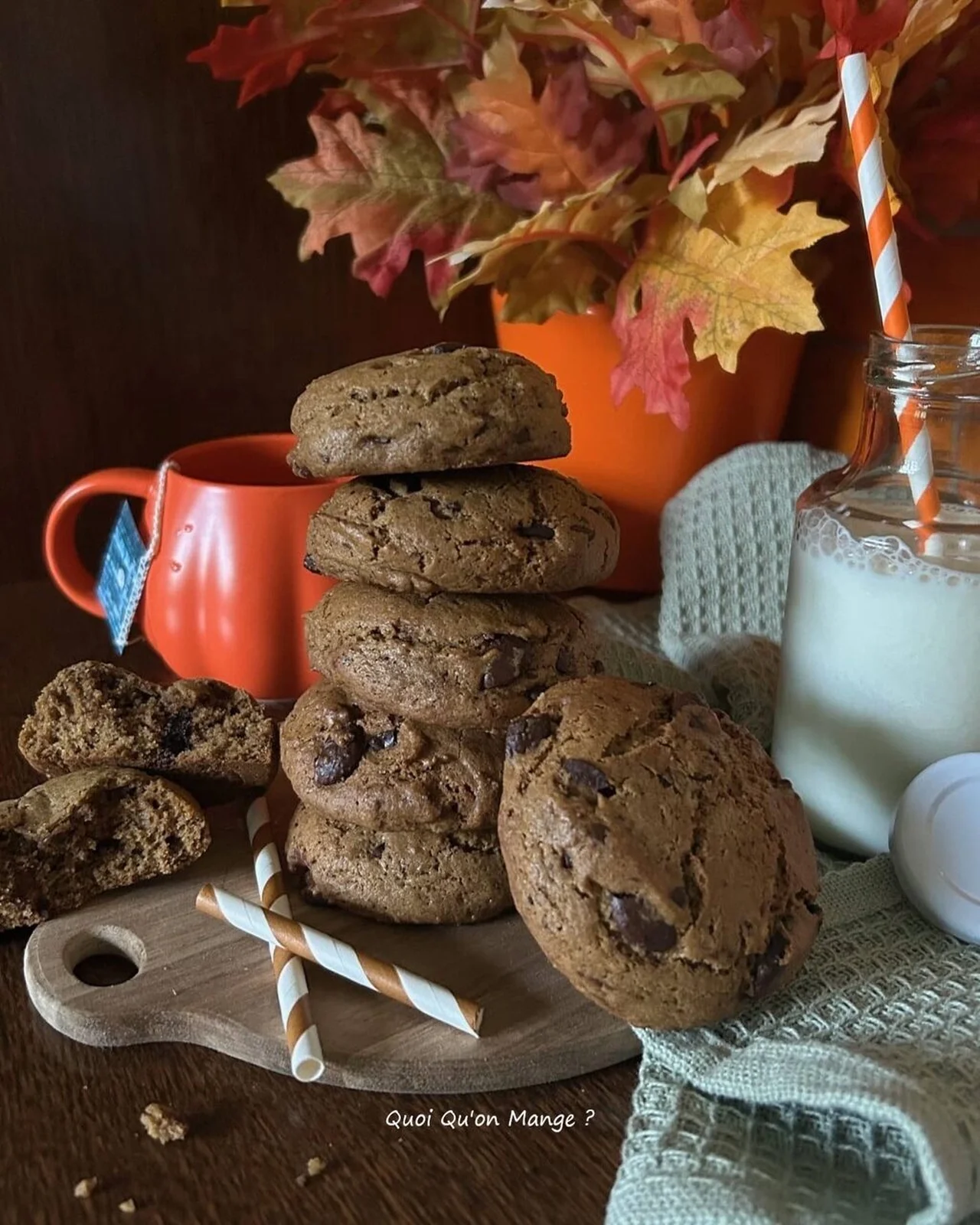 Cookies cannelle chocolat