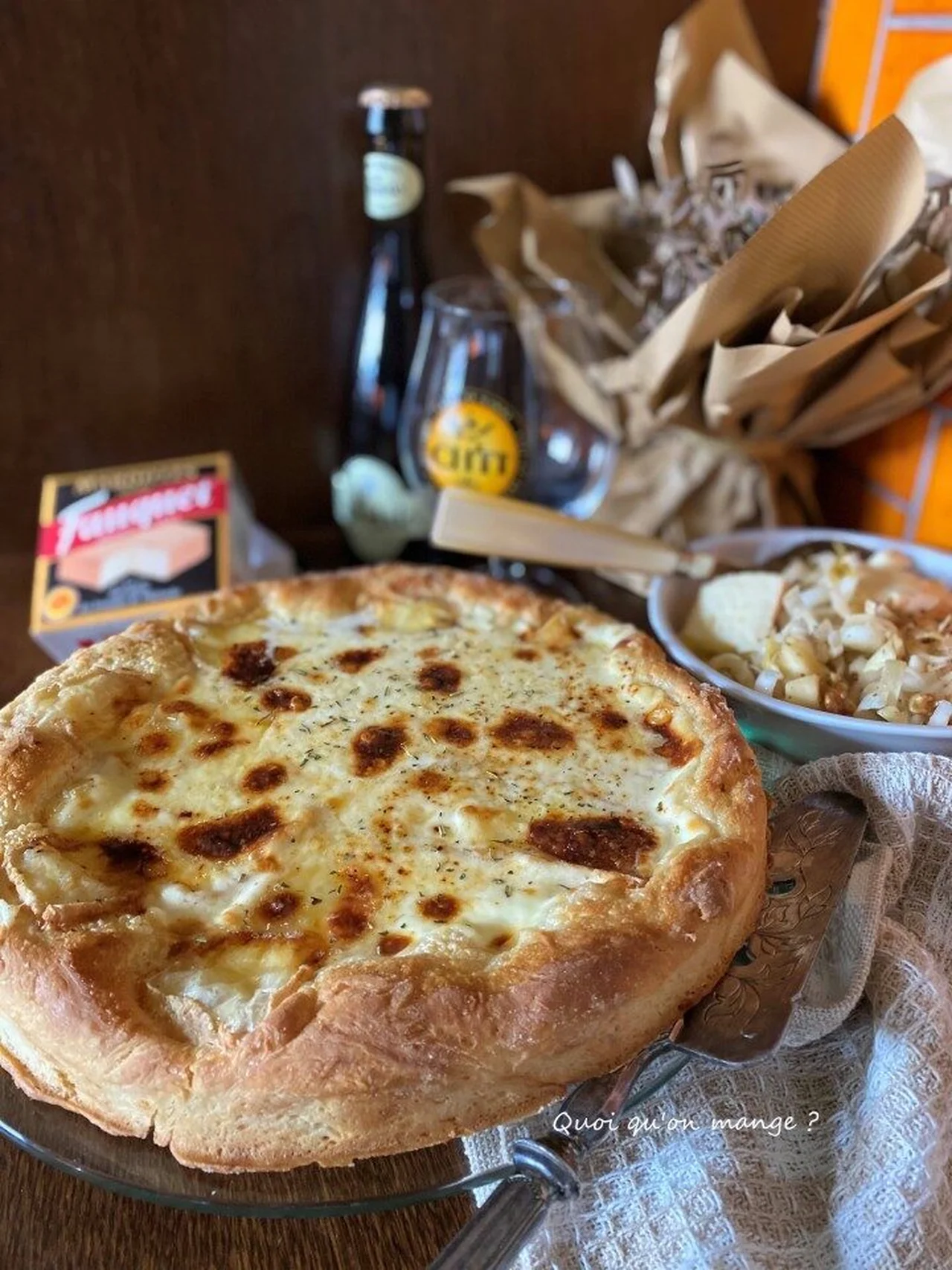 Flamiche au Maroilles