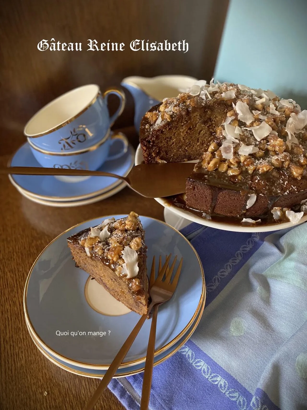 Gâteau Reine Elisabeth