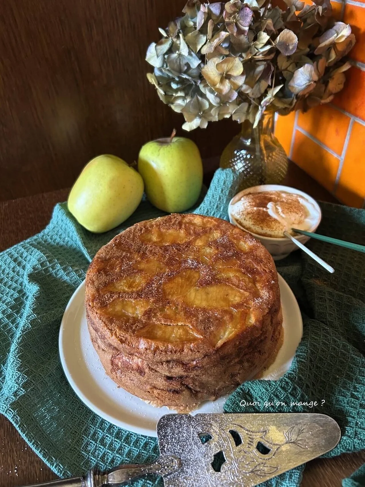 Le Petit Normand, gâteau aux pommes