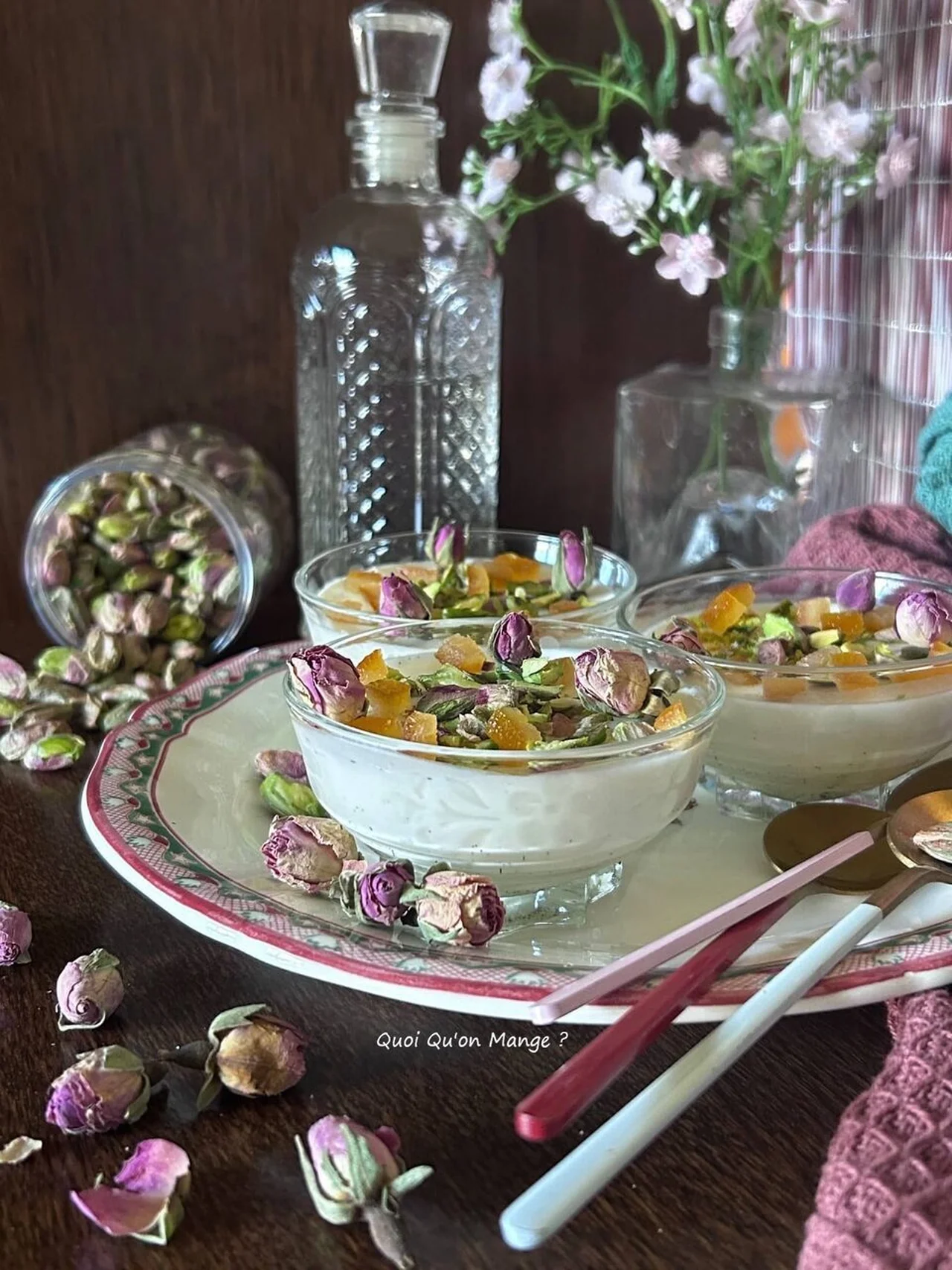 Panna cotta à la fleur d'oranger