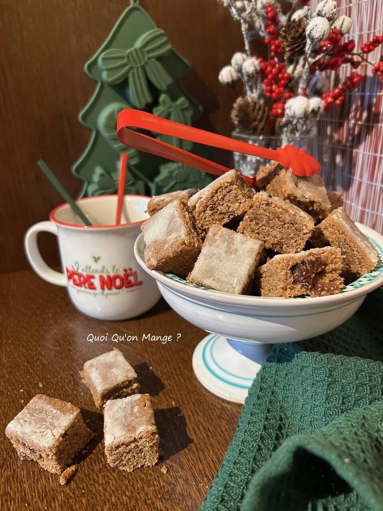 Petits pavés de noël