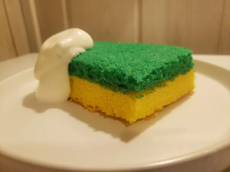 Cake au citron façon éponge à vaisselle
