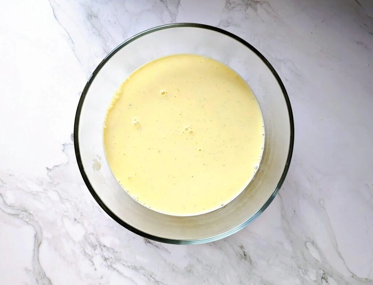 Crème anglaise parfumée à la vanille