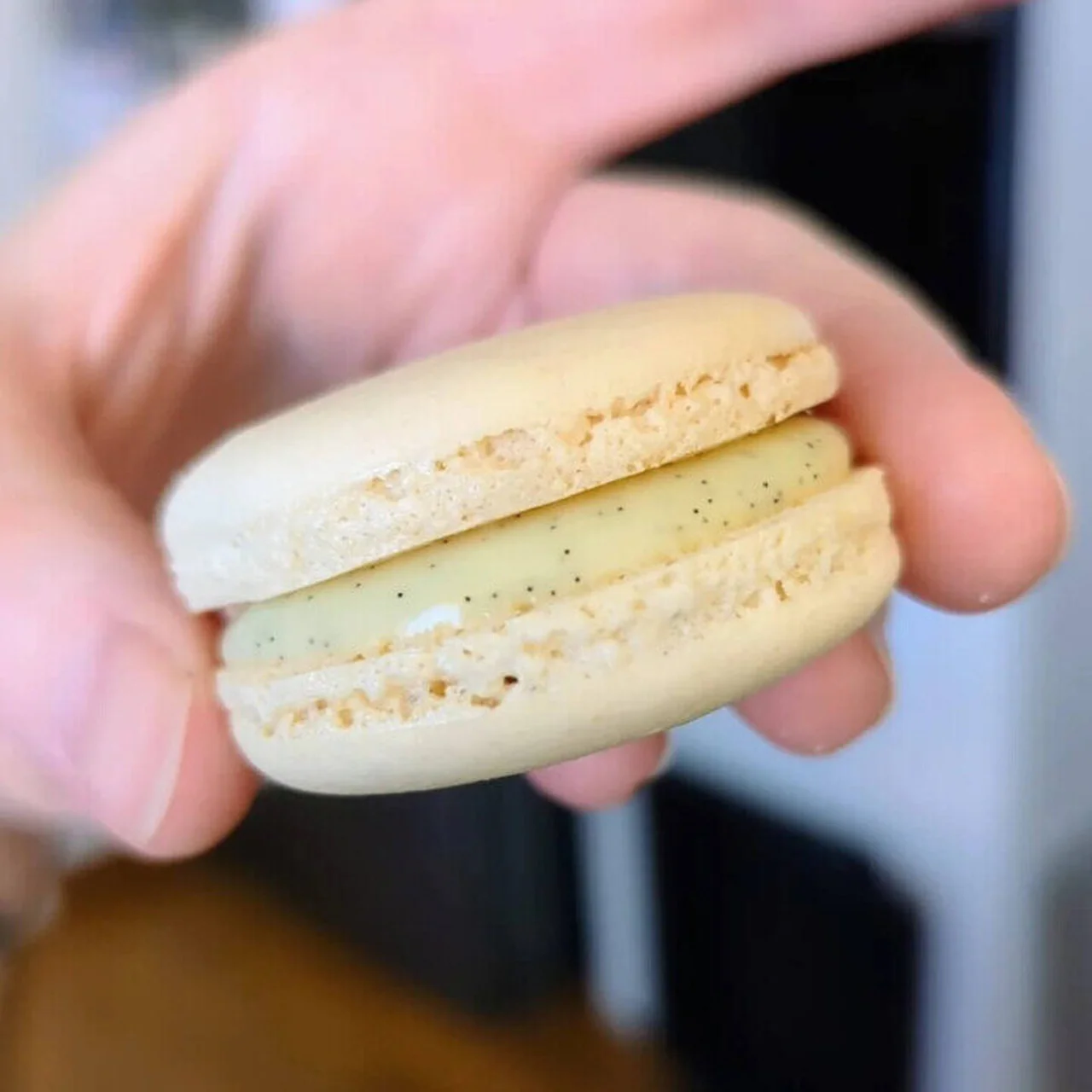 Macarons vanille façon Pierre Hermé