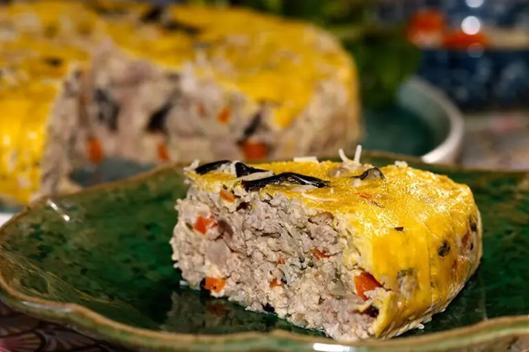 Omelette vietnamienne cuite à la vapeur