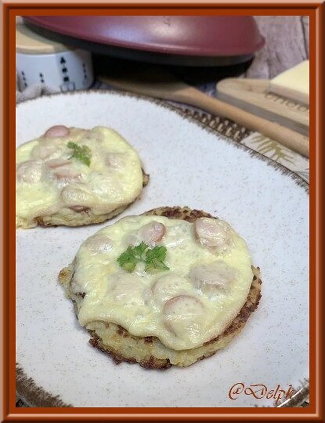 Galettes de pommes de terre à la raclette