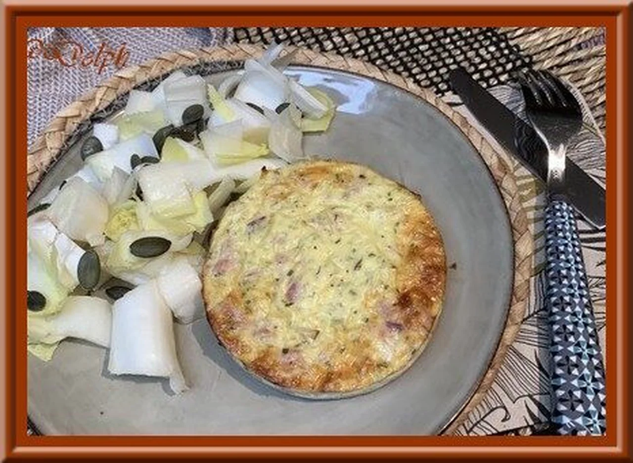 Tartelettes au jambon et fromage