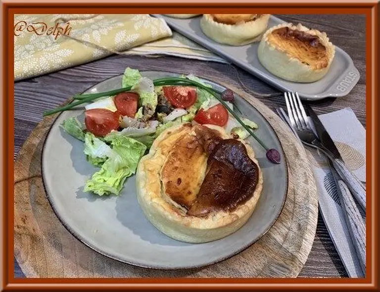 Tartelettes ricotta et Comté