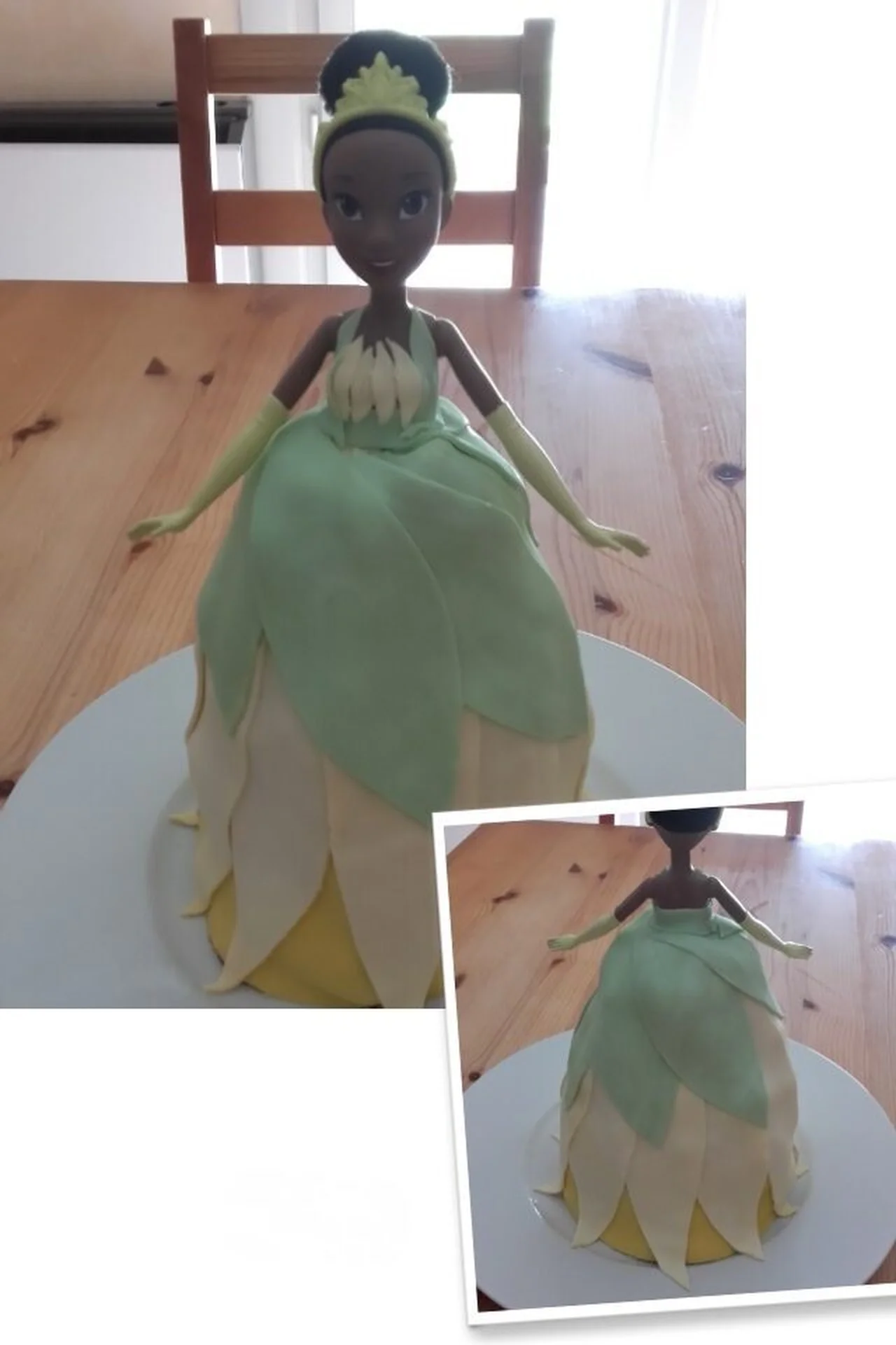 Gâteau La princesse et la grenouille