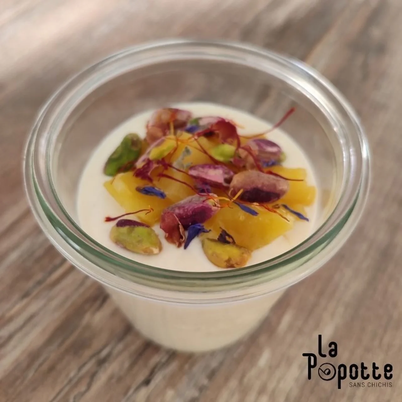 Shrikhand à la mangue