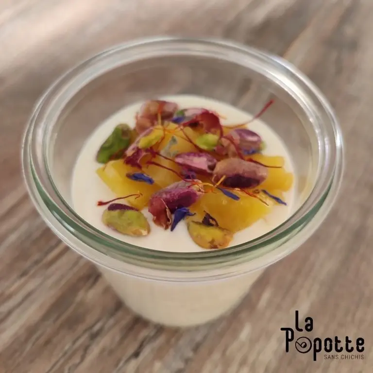 Shrikhand à la mangue