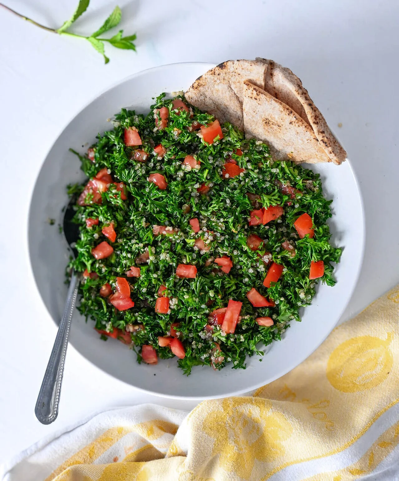 Taboulé de quinoa à la libanaise