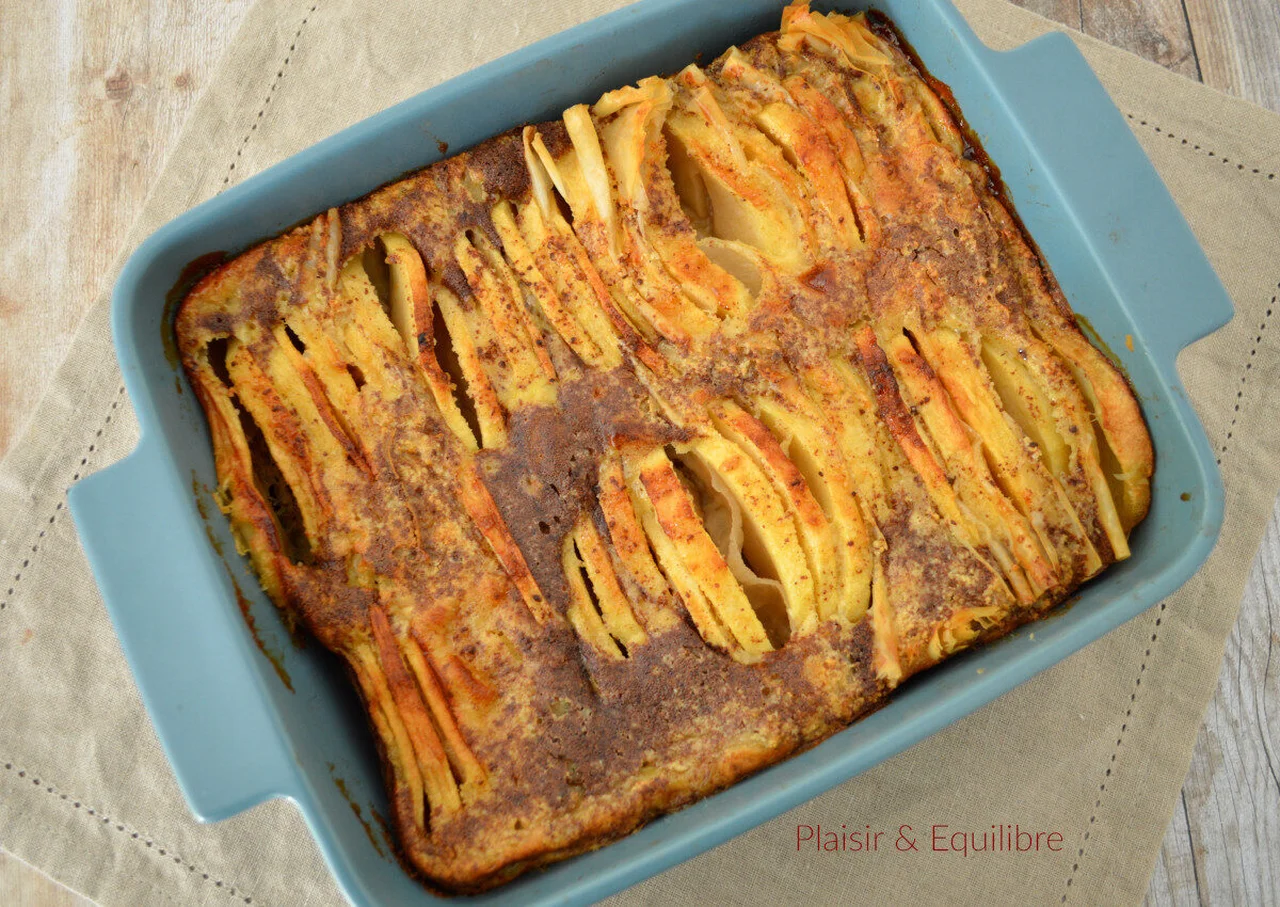 Crinkle cake aux pommes