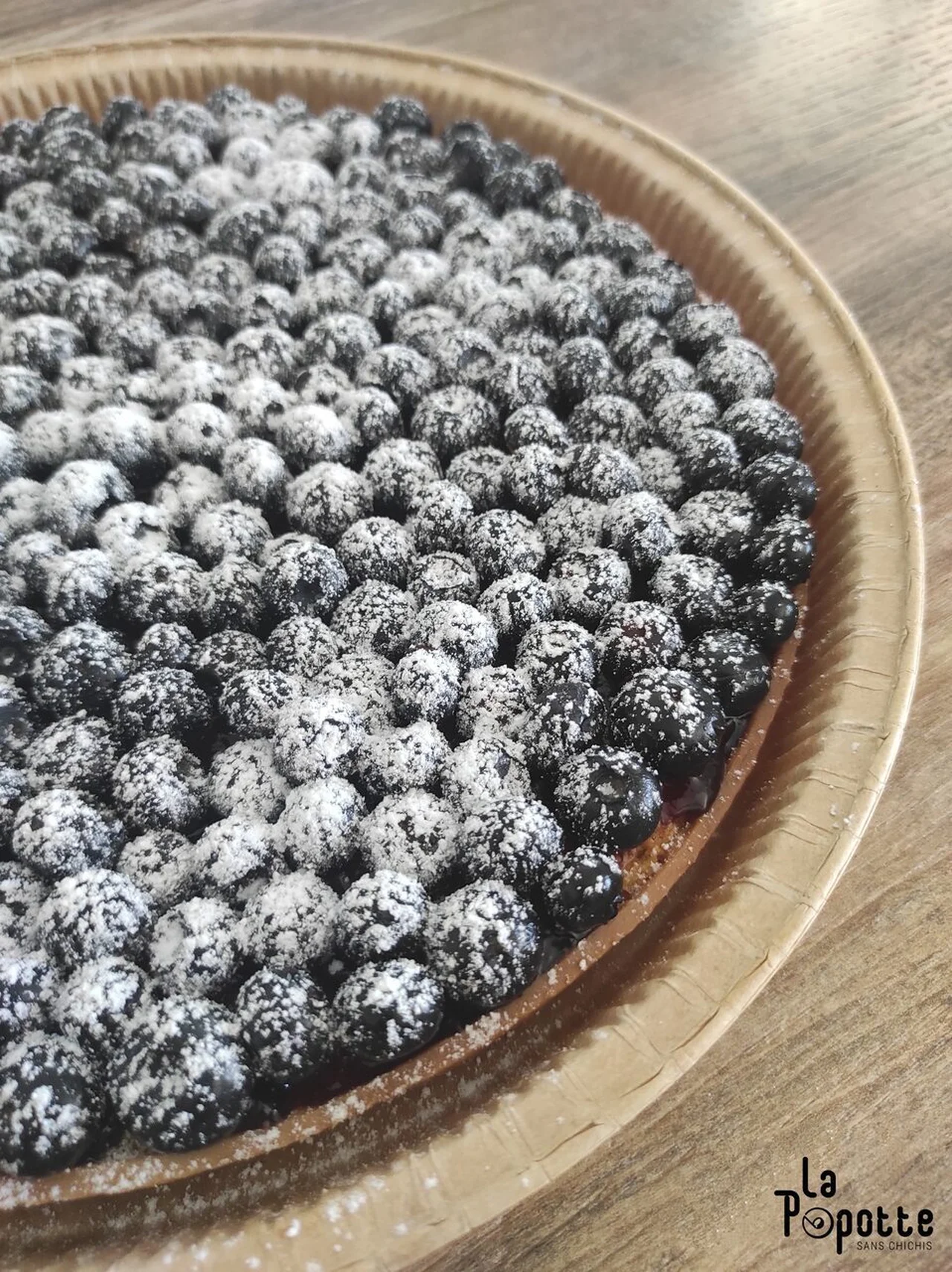 Tarte aux myrtilles
