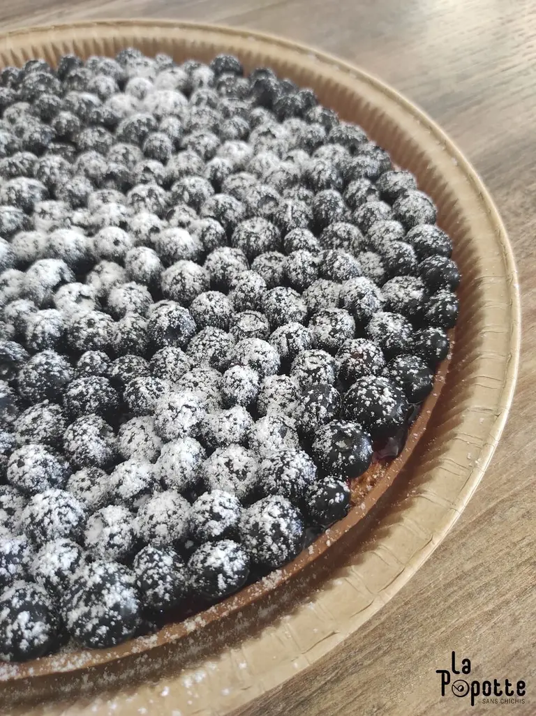 Tarte aux myrtilles