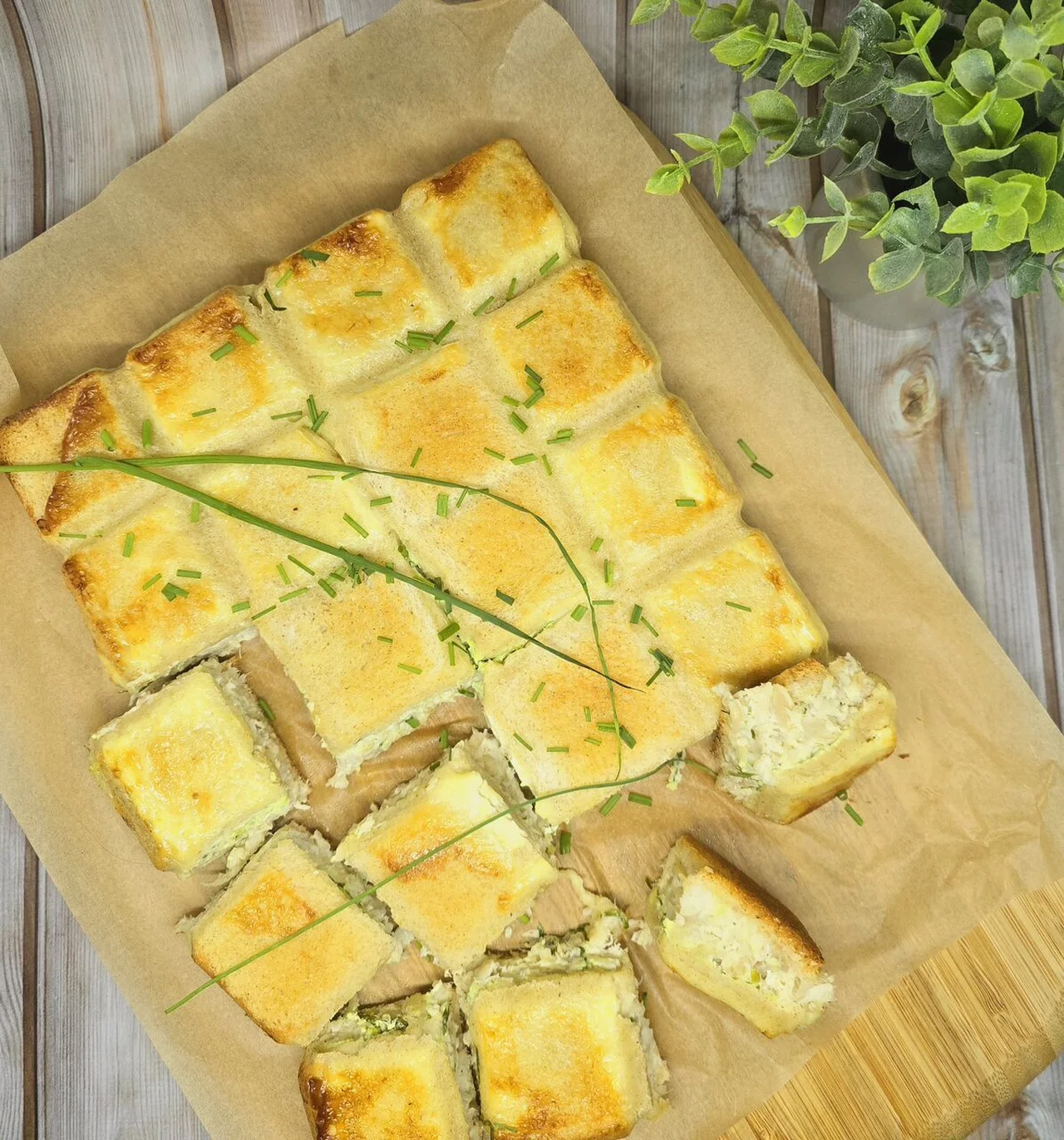 Croque tablette au poisson